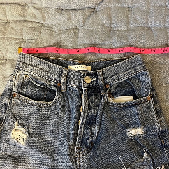 Pacsun Distressed Dad Jeans Women's Size 23 - Picture 2 of 9